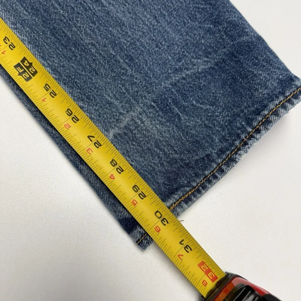 Levi's 501 Button Fly Jeans Mens 34x34 (32x30) - Picture 12 of 13